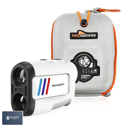 Improve Your Game with Mileseey PF2E Golf Laser Rangefinder - 600M Range, Mini 6x Telescope, Speed Measurement - Battery Not Included!